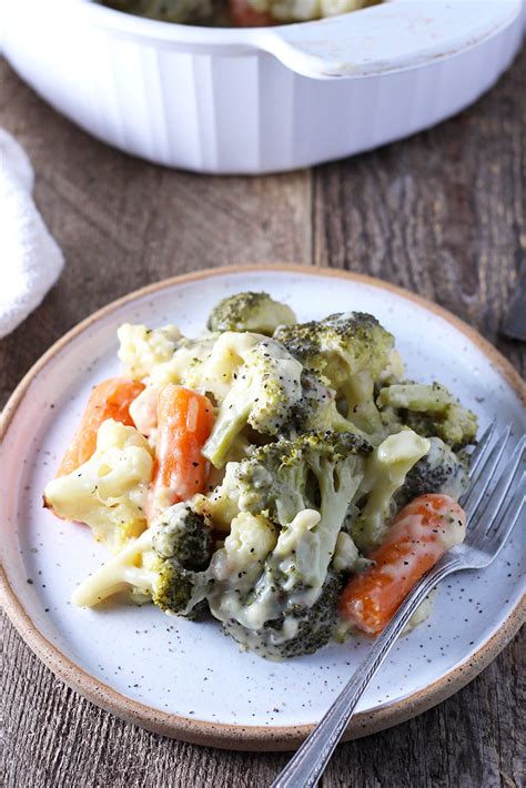 Cheesy Vegetable Bake | Modern Farmhouse Eats