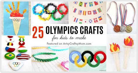 25 Outstanding Olympic Crafts for Kids to Make