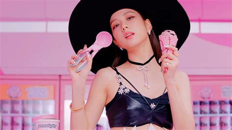 3840x2160 Resolution Jisoo BLACKPINK Ice Cream 4K Wallpaper ...