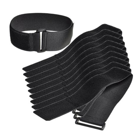 12" x 1" Velcro Straps with Buckle (Qty 10)