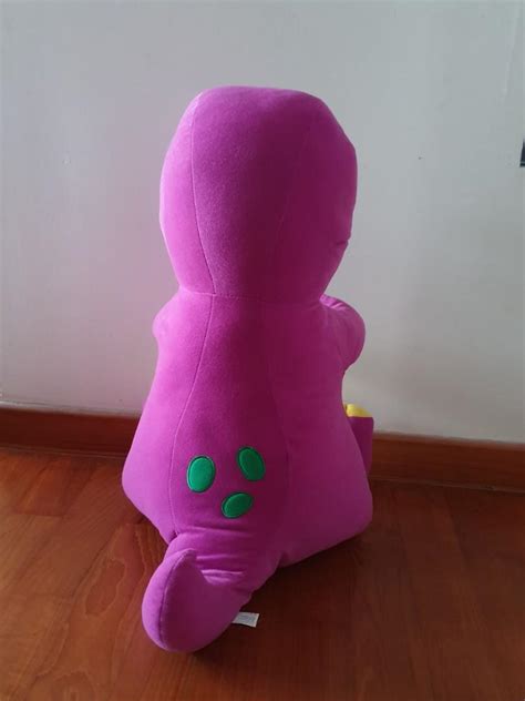 Huggable Barney Soft Toy, Hobbies & Toys, Toys & Games on Carousell