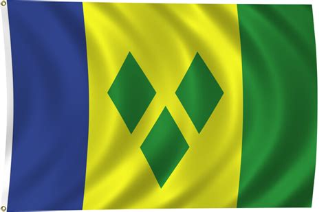 Flag of Saint Vincent and the Grenadines, 2011 | ClipPix ETC ...