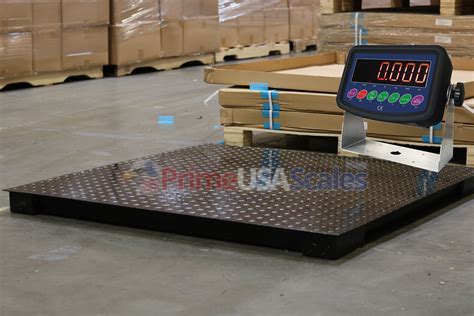 Buy Heavy Duty 10,000 lb 40x40 Floor Scale Pallet Scale Warehouse ...