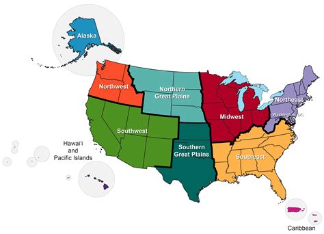 NCA Region Map