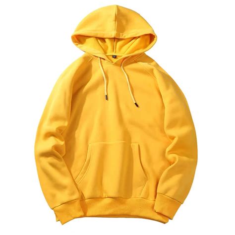 2018 New brand Hoodie Streetwear Hip Hop red blue yellow black Pullover ...