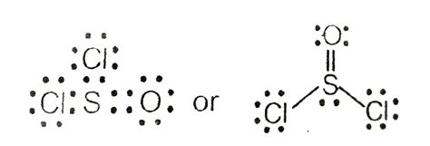 Lewis Dot Structure For Socl2