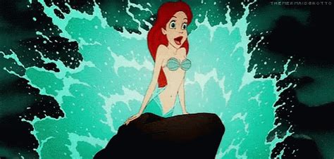 The Little Mermaid Ariel GIF - The Little Mermaid Ariel Splash ...