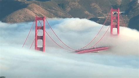 Tower camera captures incredible fog over Golden Gate - CNN Video