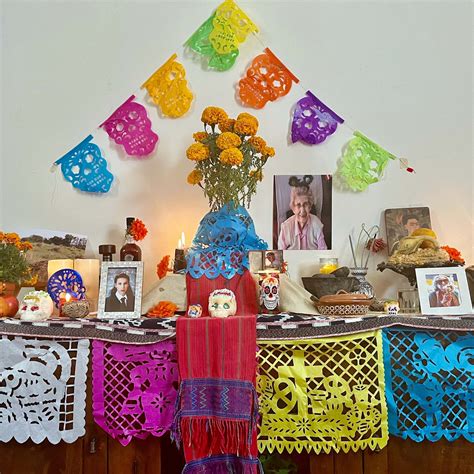 Mexican Day Of The Dead Altars