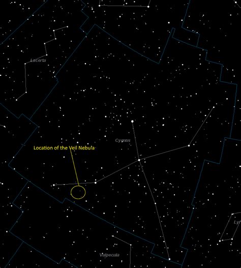 Veil Nebula Facts, Size, Picture & Map - Universe Guide