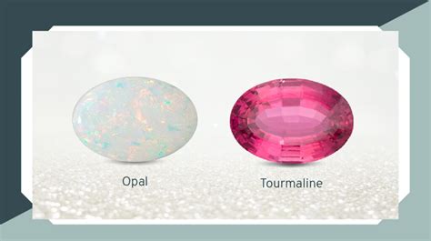 Birthstone of the Month (October): Opal & Tourmaline - IIG INDIA