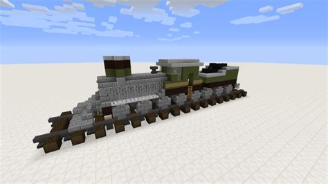 Steam train design for a recent steampunk project. : r/Minecraft