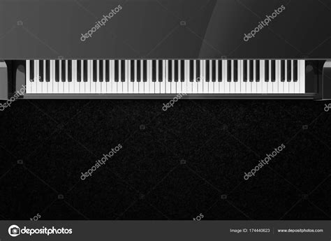 Black glossy grand piano keyboard ⬇ Stock Photo, Image by © vlastas ...