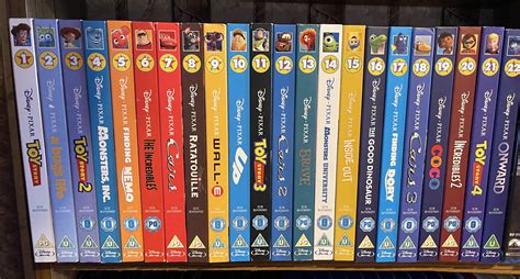 Pixar Movie Blu-Ray Slipcovers from the UK : r/Pixar