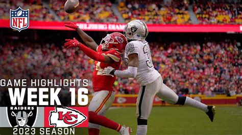 Las Vegas Raiders vs. Kansas City Chiefs Game Highlights | NFL 2023 ...