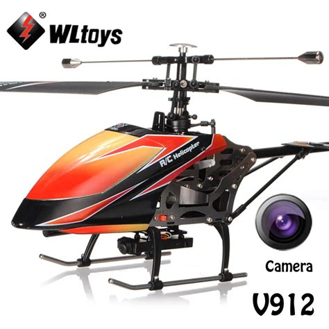 WLtoys V912 Large 2.4Ghz 4Ch Single Blade Remote Control RC Helicopter ...