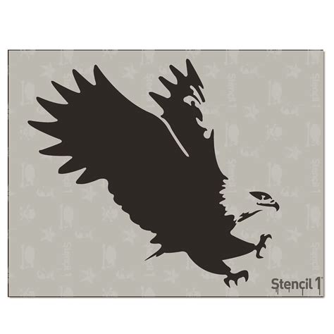 Eagle Stencil (8.5″x11″) | Stencil 1