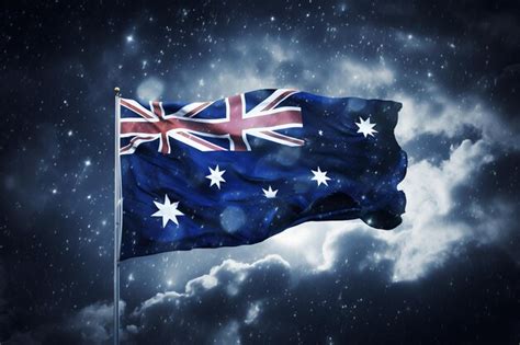 Premium Photo | Australia day australia flag