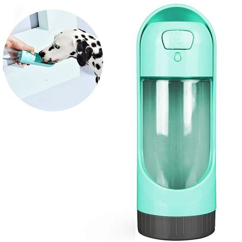 EverPet Dog Water Bottle, Portable Dog Water Dispenser with Foldable ...