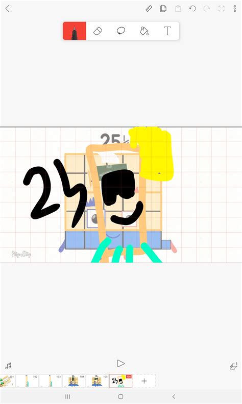 Numberblocks 23 Png