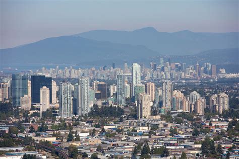 Aerial Photo | Burnaby (Metrotown) Skyline