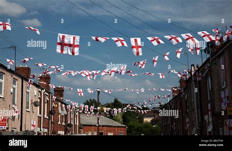 Bunting Flags White Background Stock Photos & Bunting Flags White ...