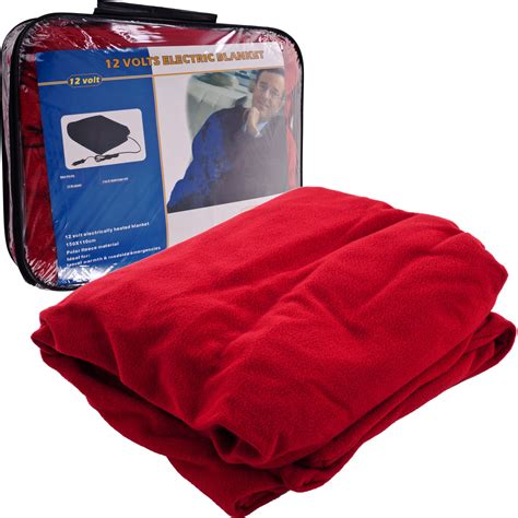 Trademark Tools Electric Blanket for Automobile - 12 volt - Red ...