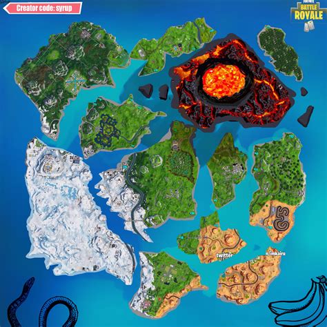 My Idea of the new Fortnite Season 8 MAP! : r/FortNiteBR