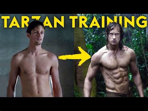 How Alexander Skarsgård Got Ripped Abs for The Legend of Tarzan