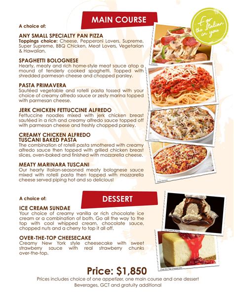 Pizza Hut Menu 2021 Jamaica - Korek Api