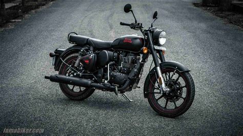 Royal Enfield Classic 350 BS6 Stealth Black HD wallpapers | IAMABIKER ...