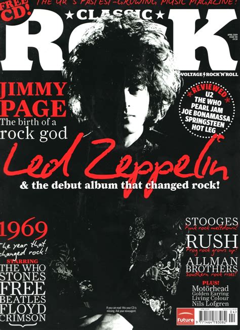 Mohini Bhatt - Coursework Blog.: Classic Rock - Magazine Cover.