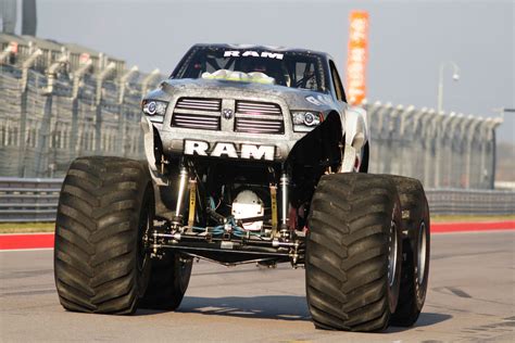 RAMINATOR MONSTER TRUCK AND HALL BROTHERS RACING TEAM SHATTER GUINNESS ...