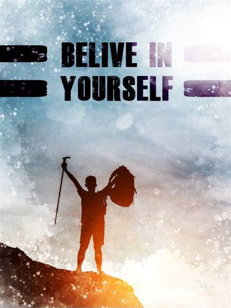 Believe in yourself poster | Posters, Prints, & Visual Artwork | Dudus ...