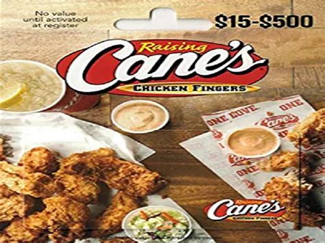 » $50 Raising Cane's Gift Card