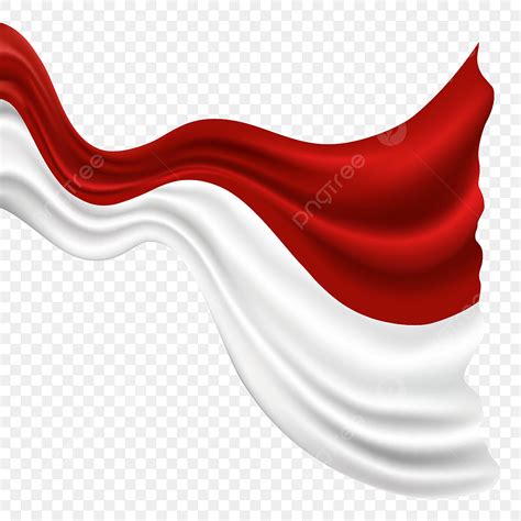 Bendera Indonesia Vector Design Images, Bendera Indonesia Flag Abstract ...