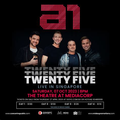 A1 - Twenty Five Live in Singapore 2023 | Concert