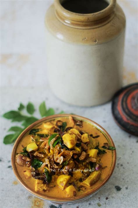 Jackfruit Seeds Curry | The Take It Easy Chef