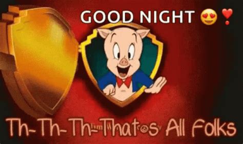 Thats All Folks Goodnight GIF - Thats All Folks Goodnight Looney Tunes ...