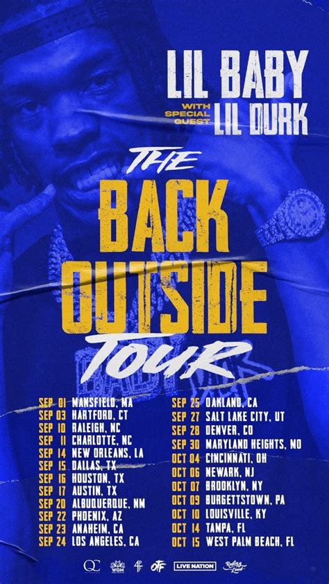 Lil Baby's "The Back Outside" Tour