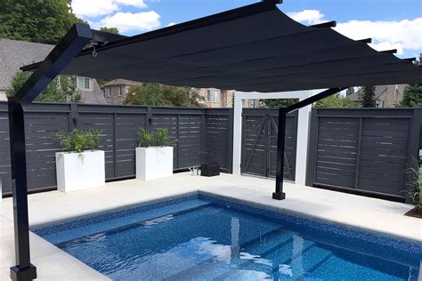 Freestanding Retractable Canopy, Waterloo - ShadeFX