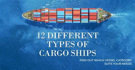 Types Of Cargo Ships: 12 Different Vessel Categories