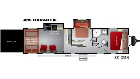 Stryker Toy Hauler Floor Plans - floorplans.click