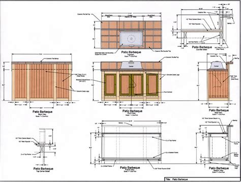 Outdoor kitchen island plans - Hawk Haven