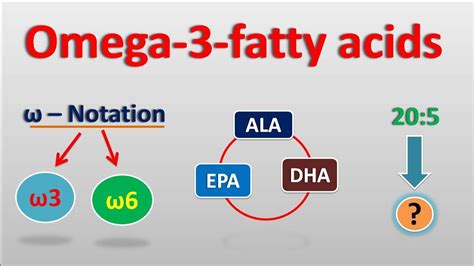 Omega 3 fatty acids || Notation and configuration - YouTube