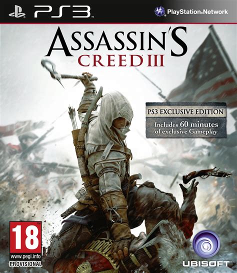 Assassin's Creed III for PlayStation 3 has "60 minutes of exclusive ...