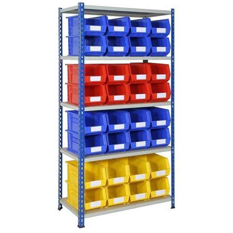 Plastic Bin Shelving. Storage Design Limited