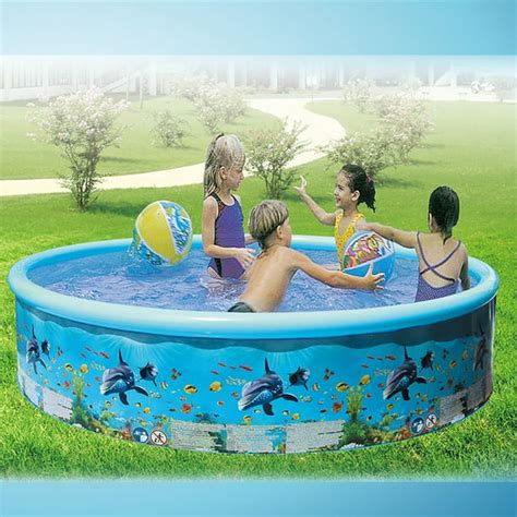 Everso Children Outdoor Pool Baby Splash Water Summer Swimming Pool ...