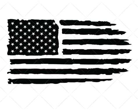 American Flag Clip Art Coloring Page - bellajapapu