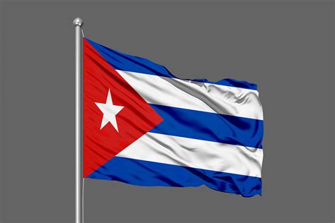 Cuba Waving Flag 4883816 Stock Photo at Vecteezy